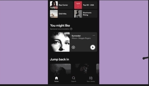 Spotify’s New Showcase Tool Lets Artists Pay To Promote Their Music In The Home Feed