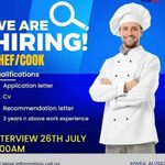 Nice City Mwea Hiring Cook