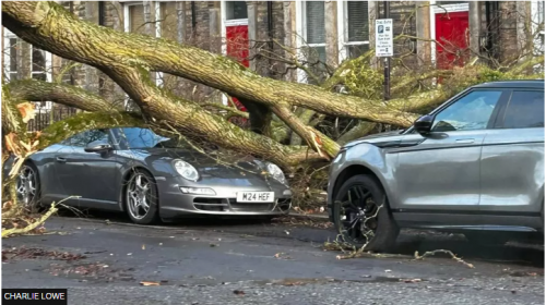 Travel Disruption As Storm Otto Batters Region
