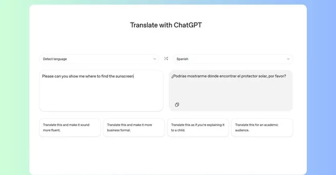 ChatGPT Translate Takes Aim at Google Translate
