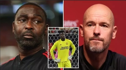 Man Utd Legend Andy Cole Aims Dig At Andre Onana