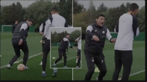 Mauricio Pochettino Nutmegs His Own Player In Chelsea Training