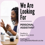 Sketch Book Hiring Personal Assistant