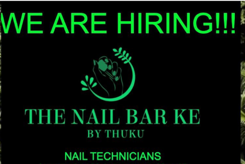 The Nail Bar KE Hiring Nail Technicians