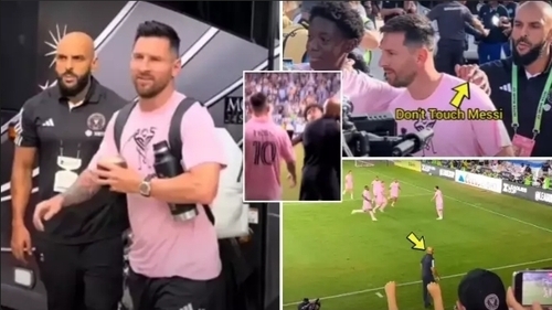 Fans Spot Inter Miami Have Hired Lionel Messi Bodyguard