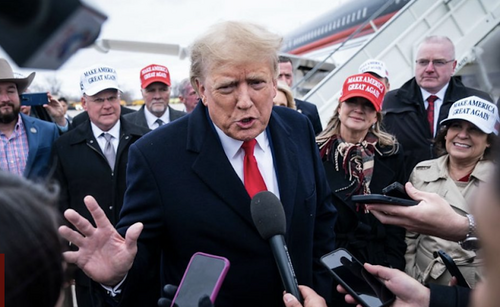 Trump Hunkers Down In New York Ahead Of Court Hearing