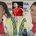 Swedish Goalkeeper Zecira Musovic Baffled By Reporter’s ‘Disrespectful’ Question About Zlatan Ibrahimovic