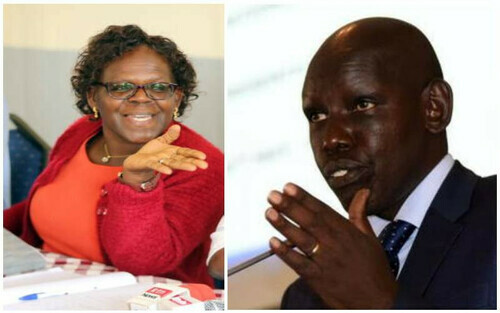 Heated exchange Mukumu Girls principal had with Education PS Belio Kipsang