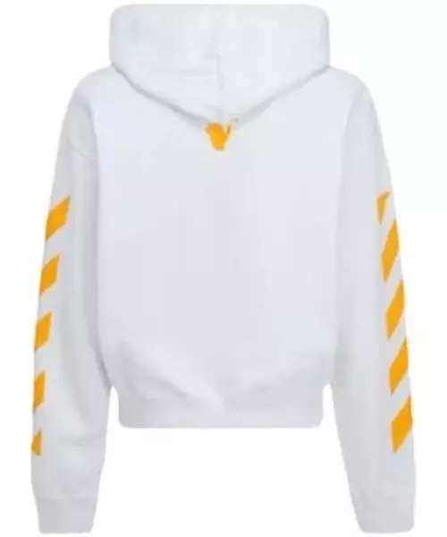 Off White Hoodie Für Moderne und Bequeme Freizeitlooks