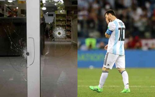 Gunmen Threaten Messi, Shoot Up Family-Owned Supermarket