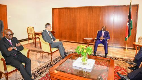 Ruto Holds Talks With DAAD SG Sicks On Education Sponsorships