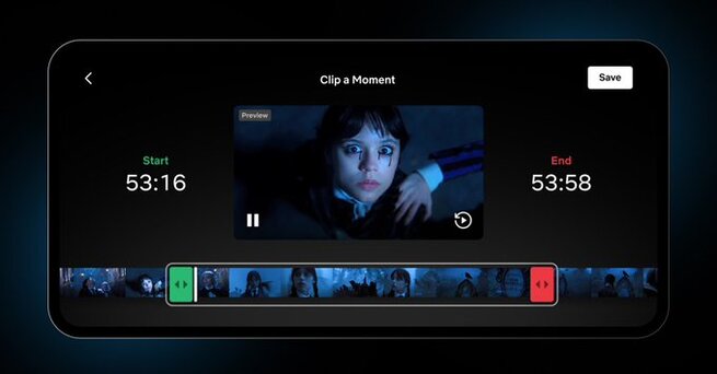 Netflix Highlight Clips Let You Save And Share Scenes