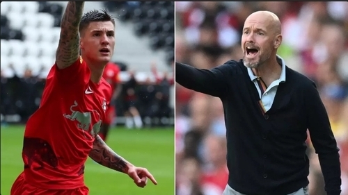 Man Utd Target Benjamin Sesko 'Watched By Top European Scouts' During Slovenia Masterclass