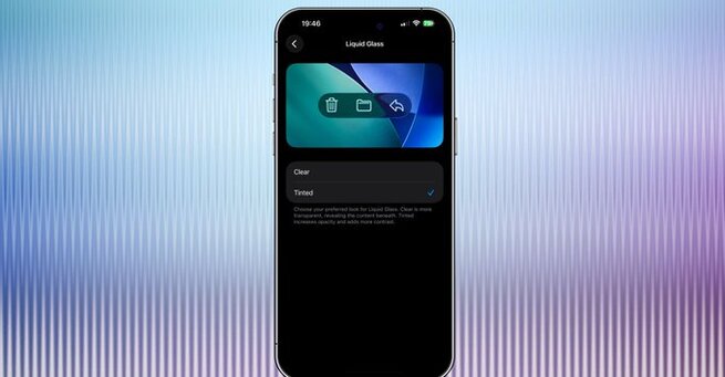 iOS 26.1 Lets You Tweak Liquid Glass
