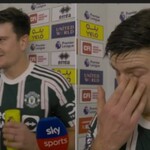 Harry Maguire's Reaction To Receiving POTM Award