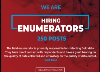 Hand In Hand Hiring 250 Enumerators