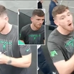 Liverpool Star Andy Robertson Tells Fan To 'Stop F***ing Pushing' As He Signs Shirt