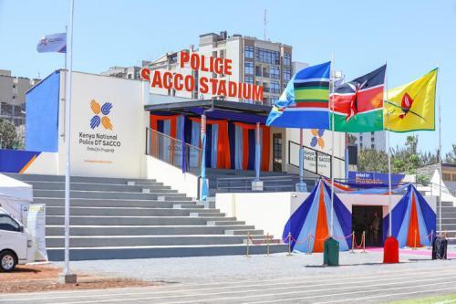 Ruto Commissions Police Sacco Stadium