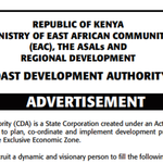 Coast Development Authority (CDA) Hiring Director – Research And Strategic Planning