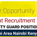 Seef Securities Hiring Security Guard Personnel
