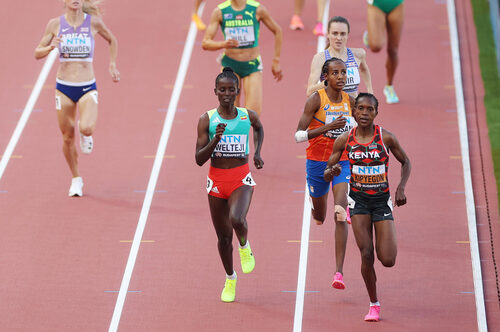 Superb Kipyegon, Youngster Nelly Storm Into 1500m Worlds Final