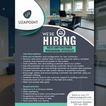 Uzapoint Hiring Sales & Customer On-boarding Specialist.