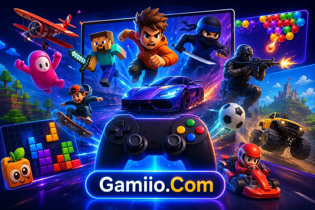 Fast, Fun & Free Online Games – Play Now on Gamiio