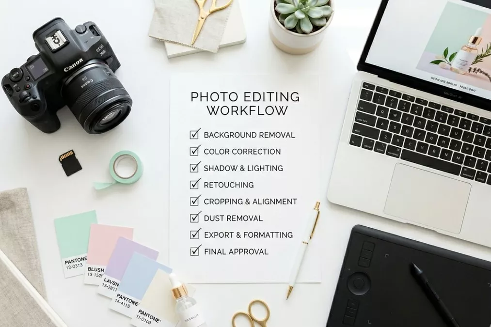 The Ultimate Ecommerce Image Post-Production Checklist: From Clipping Path to Final Export
