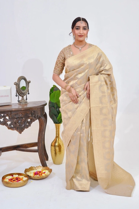 What No One Tells You About Buying a Gold Kundan Banarasi Saree