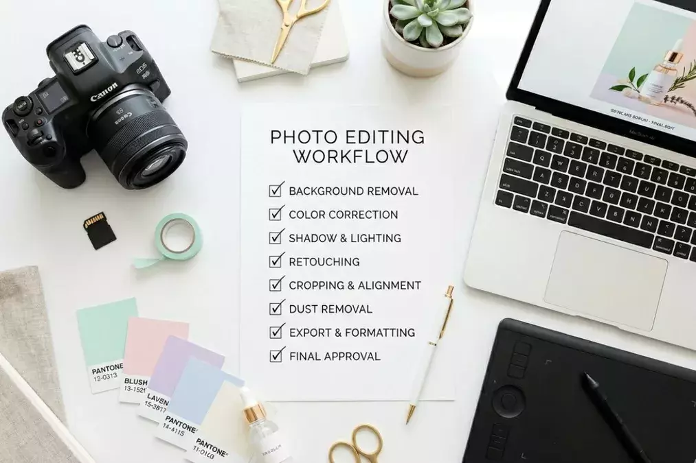 The Ultimate Ecommerce Image Post-Production Checklist: From Clipping Path to Final Export