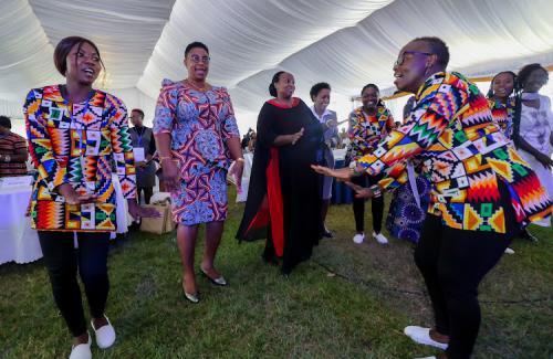 CS Jumwa Urges Women To Wear Locally-Made Attires