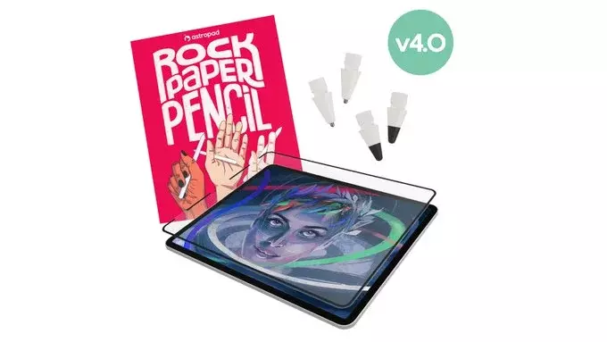 Astropad Rock Paper Pencil 4.0: New Graphite Tip for Apple Pencil
