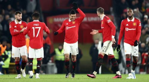 Casemiro Scores Twice As Man Utd Beat Reading In FA Cup