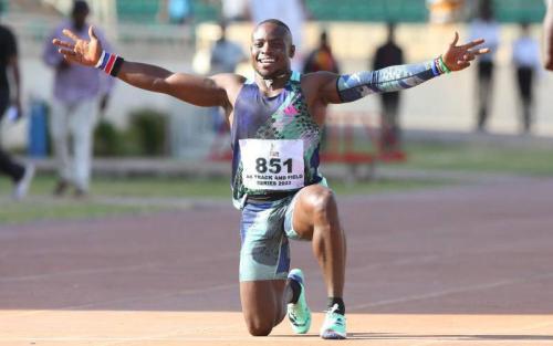 Omanyala Clocks 9.81 Seconds To Set World 100m Lead-Time