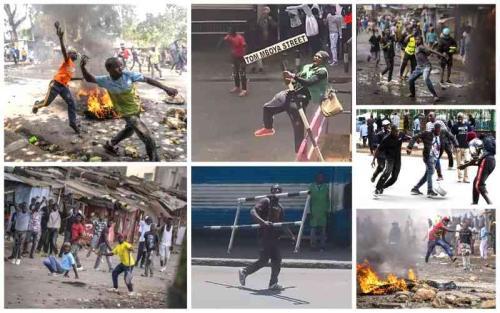 DCI Looking For Protesters Who Vandalized Property, Hurled Stones At Police
