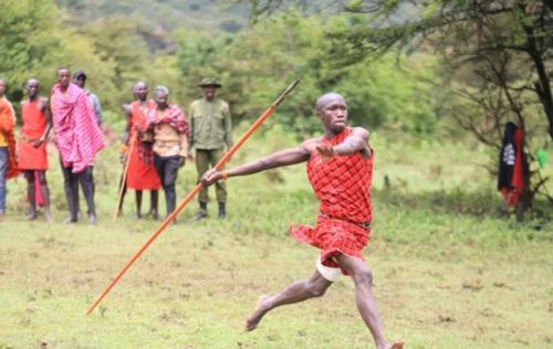 Maasai Warriors Drop Spears For Javelin To Raise Awareness Of Human-Wildlife Conflict