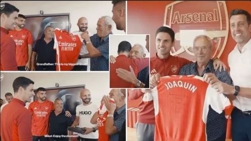 David Raya’s Grandfather Nearly Reduced To Tears By Mikel Arteta’s Kind Gesture