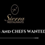 Sierra Restaurants Hiring Waiters And Chefs