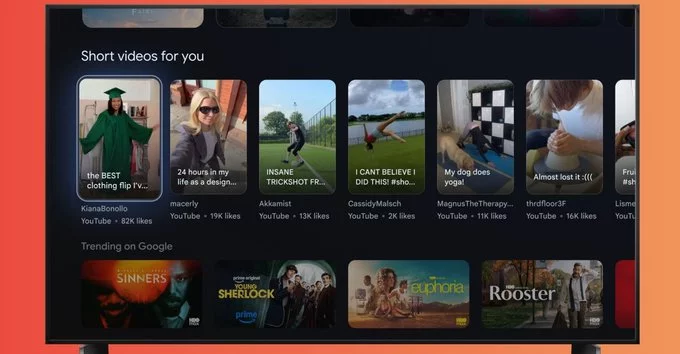 Google TV Adds Dedicated Row for YouTube Shorts: What You Need to Know