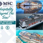 Hospitality Beyond The Sea! Work Opportunity At MSC Cruises 2023