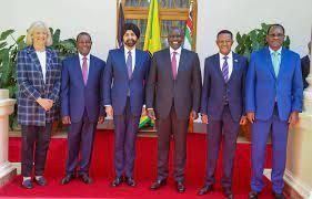 Ruto Meets World Bank Presidential Nominee Banga