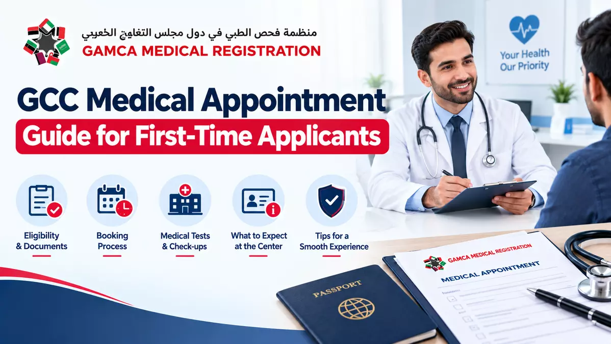 GCC Medical Appointment Guide for First-Time Applicants