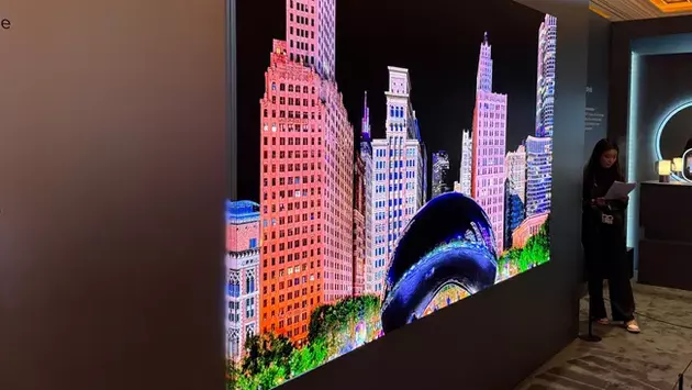 Samsung Micro-LED TV Breaks Boundaries with Screen-Bezel Design