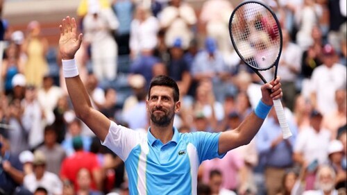 Djokovic Ramps Up US Open Bid As Swiatek, Gauff Stroll