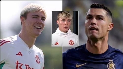 Rasmus Hojlund Explains Why He Believes Cristiano Ronaldo Is The GOAT
