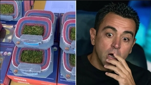 Barcelona Have A Shop That Sells Nou Camp Grass