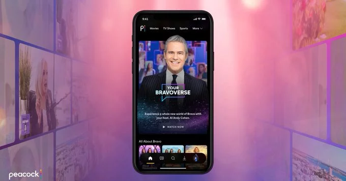 Peacock AI Andy Cohen Brings Endless Bravo Clips
