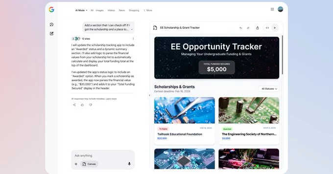 Google Canvas AI Expands: Creative Writing and Coding Now Supported