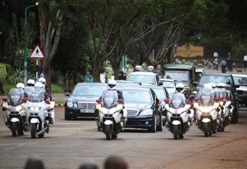 Four State House Cars Burnt In Fire Incident At A Garage In Ruiru