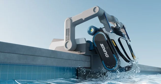 Spino S1 Pro: Robot Pool Cleaner Lifts Itself